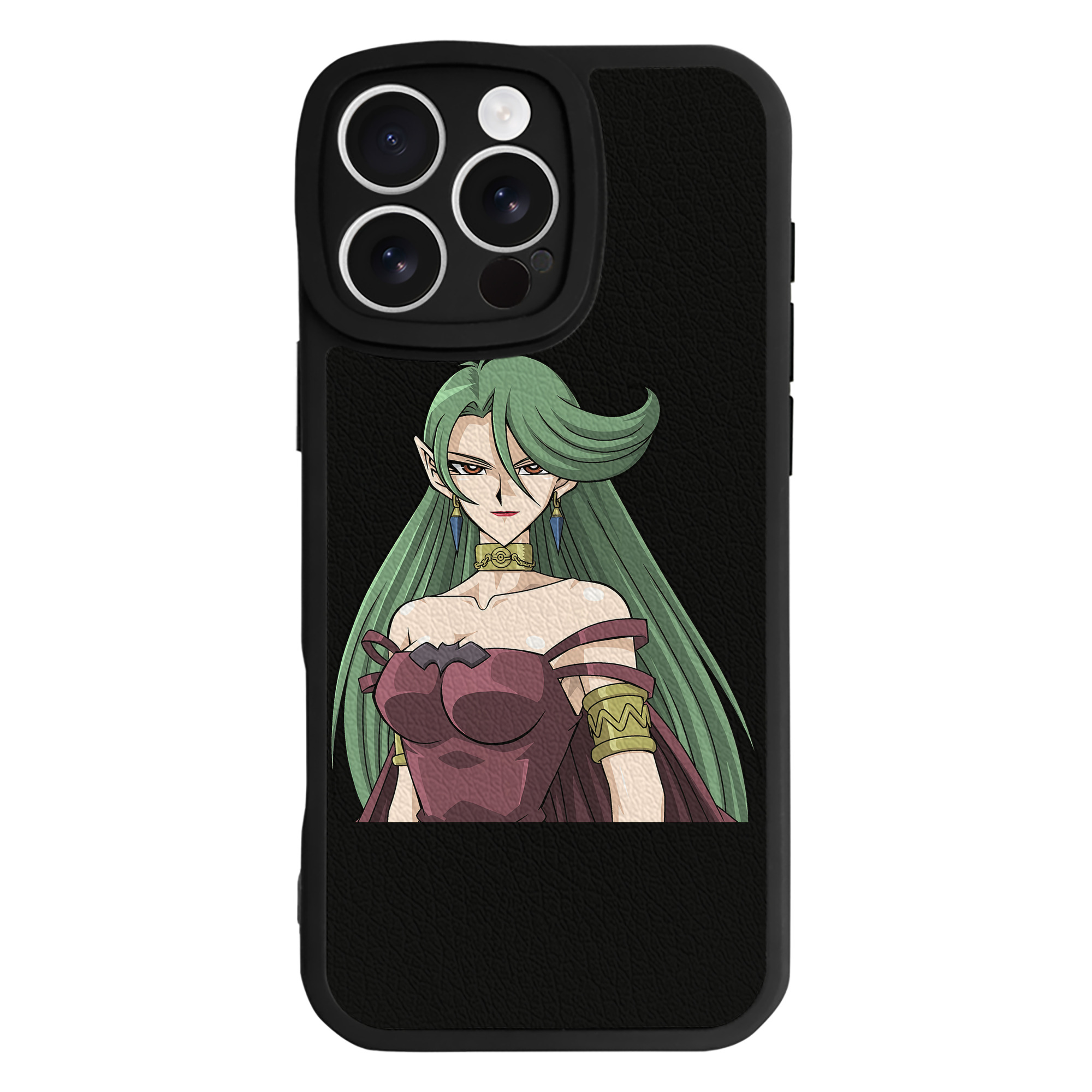 遊☆戯☆王 Yu-Gi-Oh! 【iPhone 16シリーズ対応】シリコンスマホケース（レザー調） 材質：シリコン